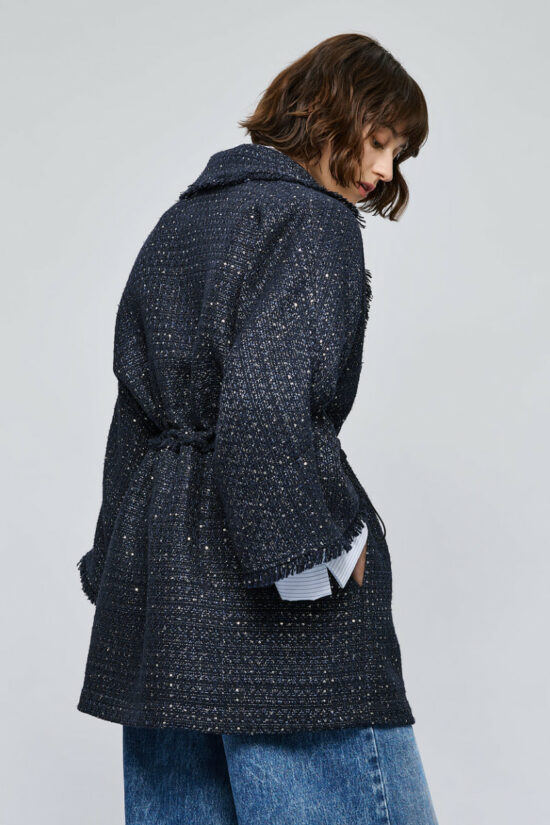 Access Fashion τζάκετ tweed με lurex
