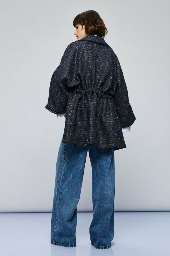 Access Fashion τζάκετ tweed με lurex