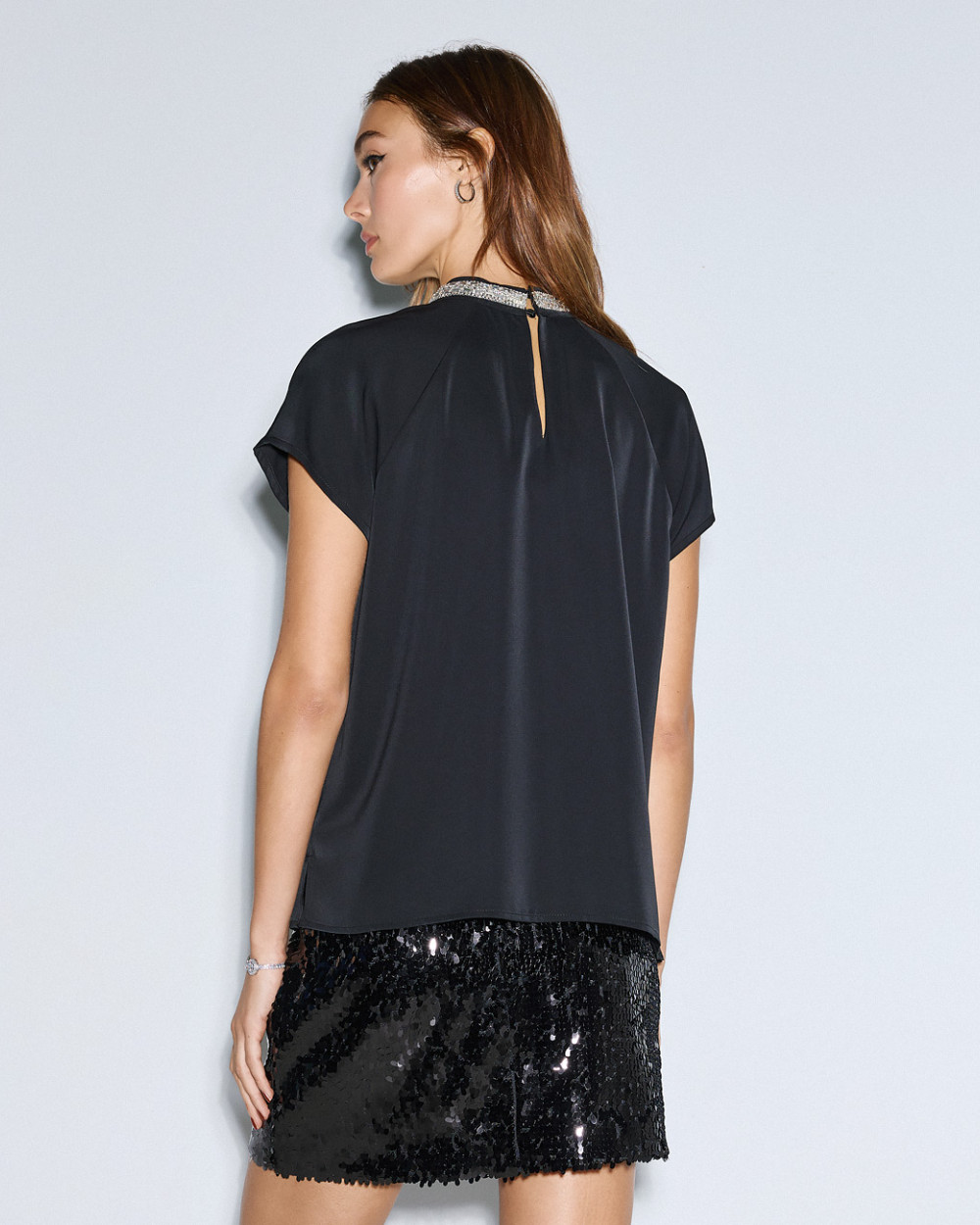 Access Fashion τοπ με στρας και άνοιγμα - Image 3