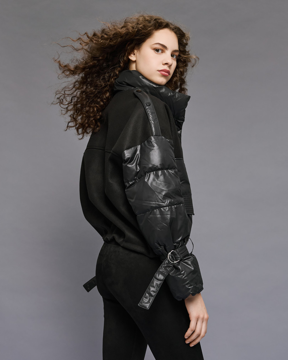 Access Fashion μπουφάν κοντό puffer