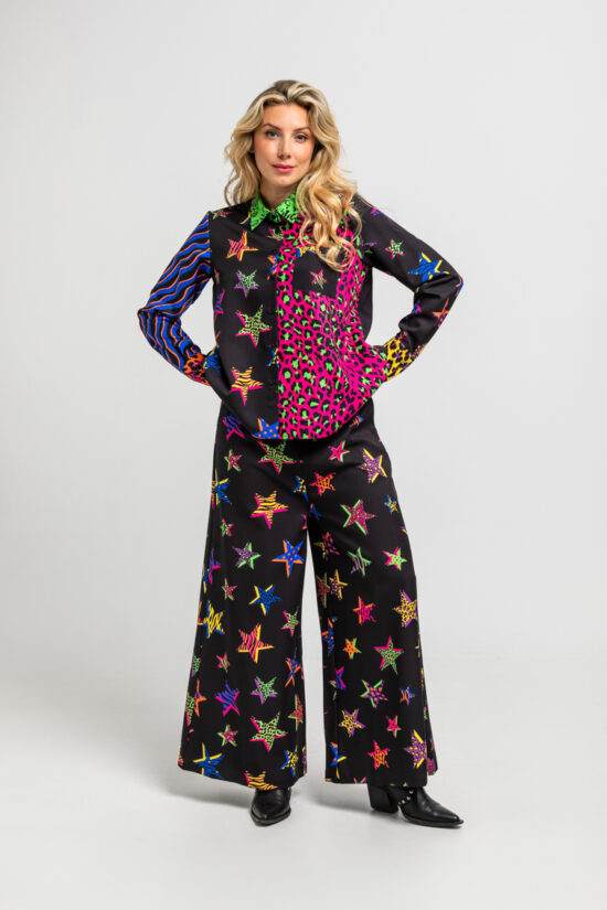 Lolina πουκάμισο multi print