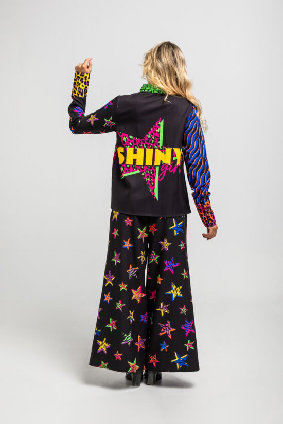 Lolina πουκάμισο multi print
