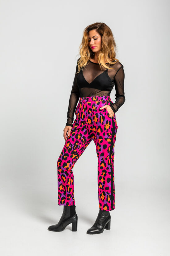 Lolina παντελόνι animal print