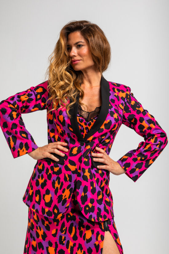 Lolina σακάκι animal print