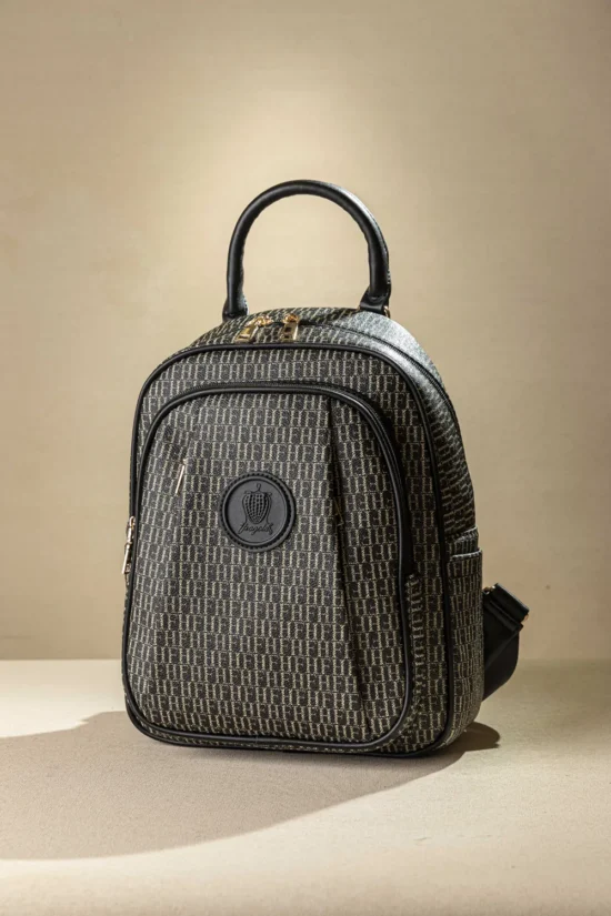 Fragola allday backpack με πολλές τσέπες με casual logo