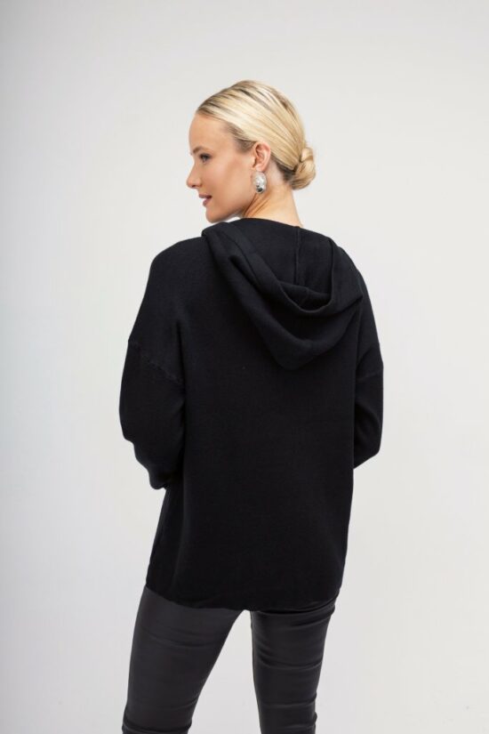 Open Fashion πουλόβερ – φούτερ με αστέρι και κουκούλα