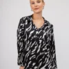 Open Fashion πουκάμισο με λευκά σχέδια
