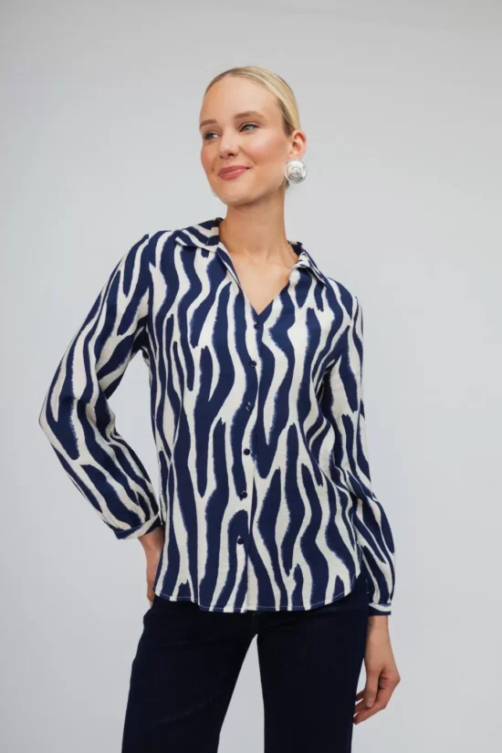 Open Fashion πουκάμισο animal print