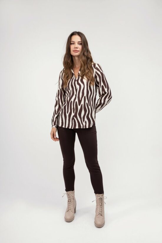 Open Fashion πουκάμισο animal print