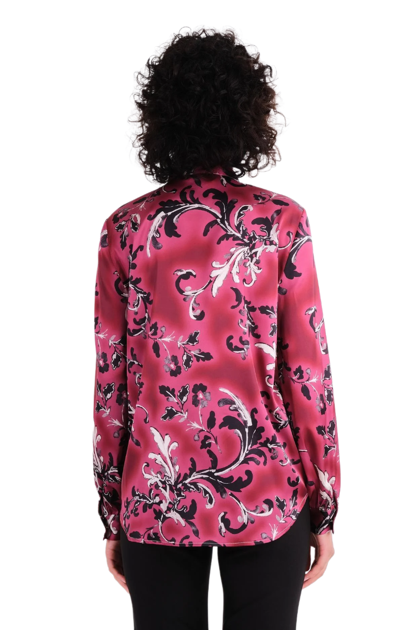 Πουκάμισο εμπριμέ με δέσιμο