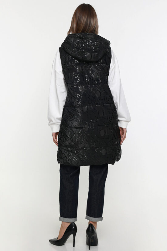 Αμάνικο μπουφάν double face