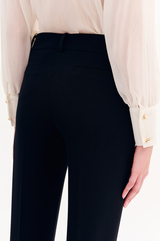 Forel παντελόνι cigarette με διακοσμητικά κουμπιά