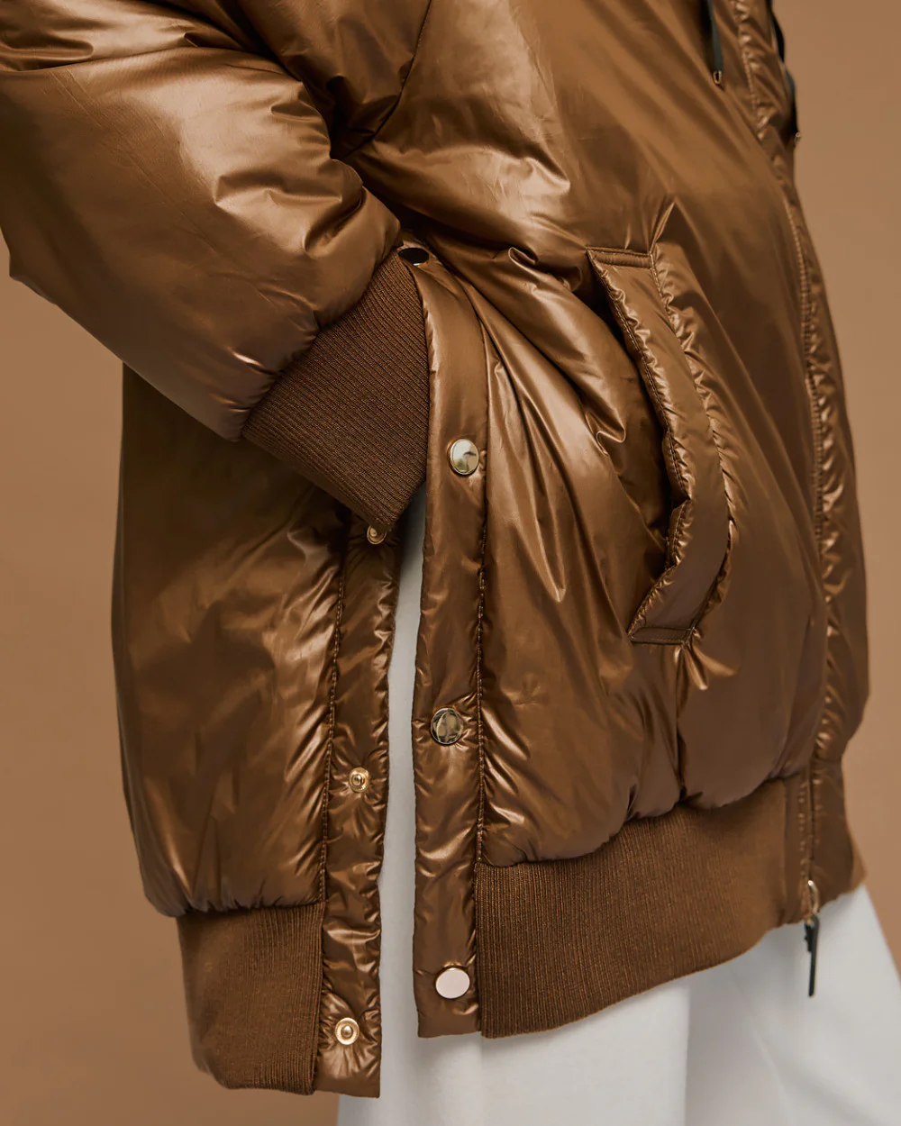 Access Fashion μπουφάν puffer με κουκούλα