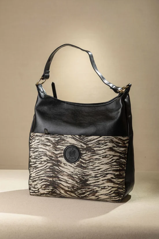 Fragola shopping bag με εξωτερική θήκη με φερμουάρ