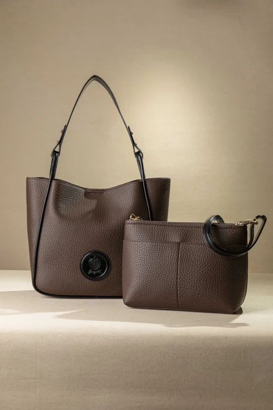 Fragola σετ μεγάλη τσάντα ώμου με μικρότερη χιαστί