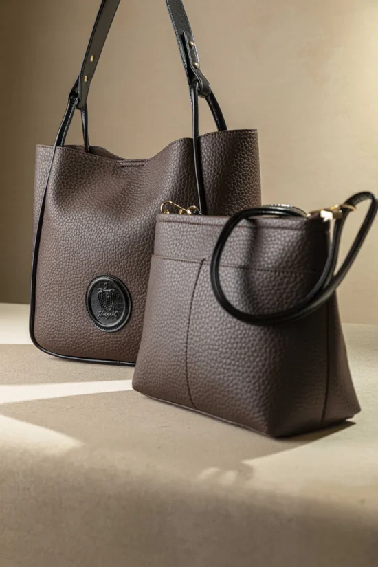 Fragola σετ μεγάλη τσάντα ώμου με μικρότερη χιαστί