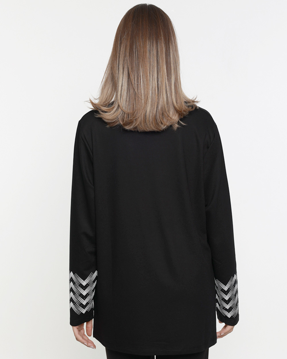 Μπλούζα με τύπωμα και στρας