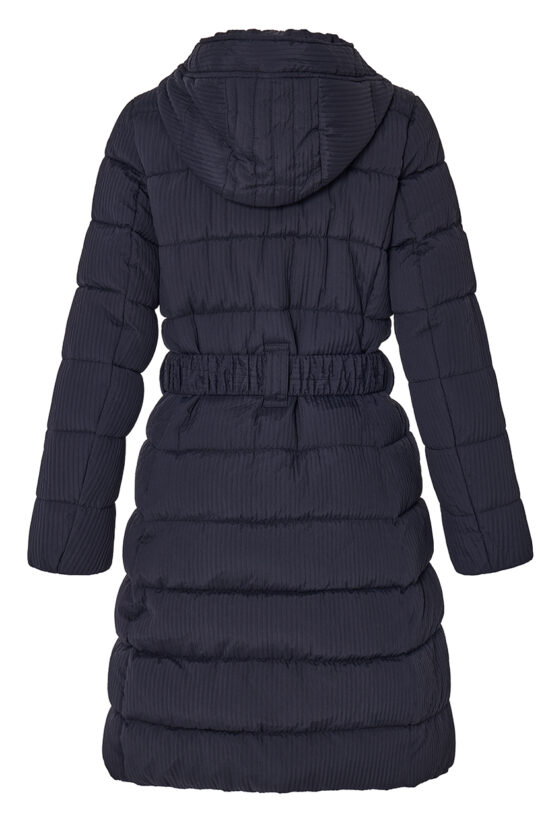 Forel μπουφάν με κουκούλα και ζώνη