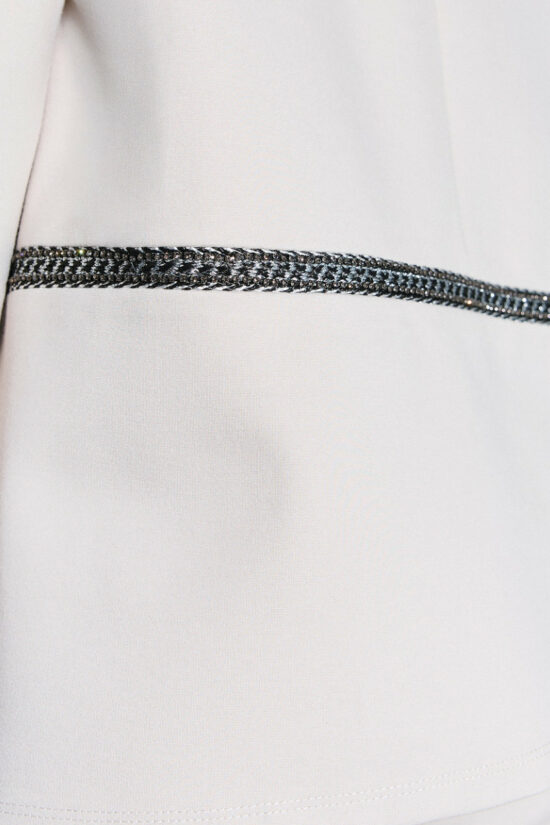 Access Fashion μπλούζα με χαμόγελο λαιμόκοψη