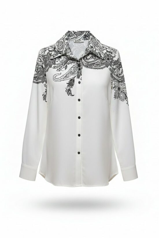 Open Fashion πουκάμισο με floral σχέδιο