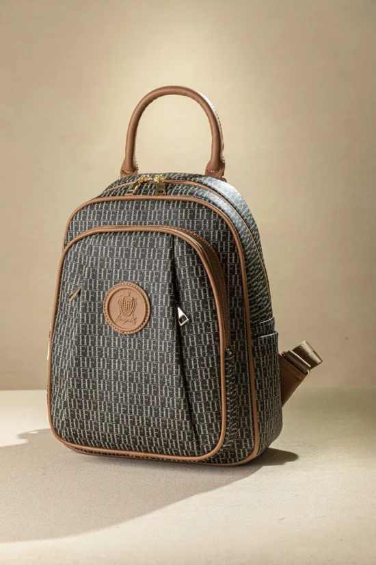 Fragola allday backpack με πολλές τσέπες με casual logo