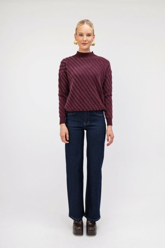 Open Fashion τζιν παντελόνι wide leg