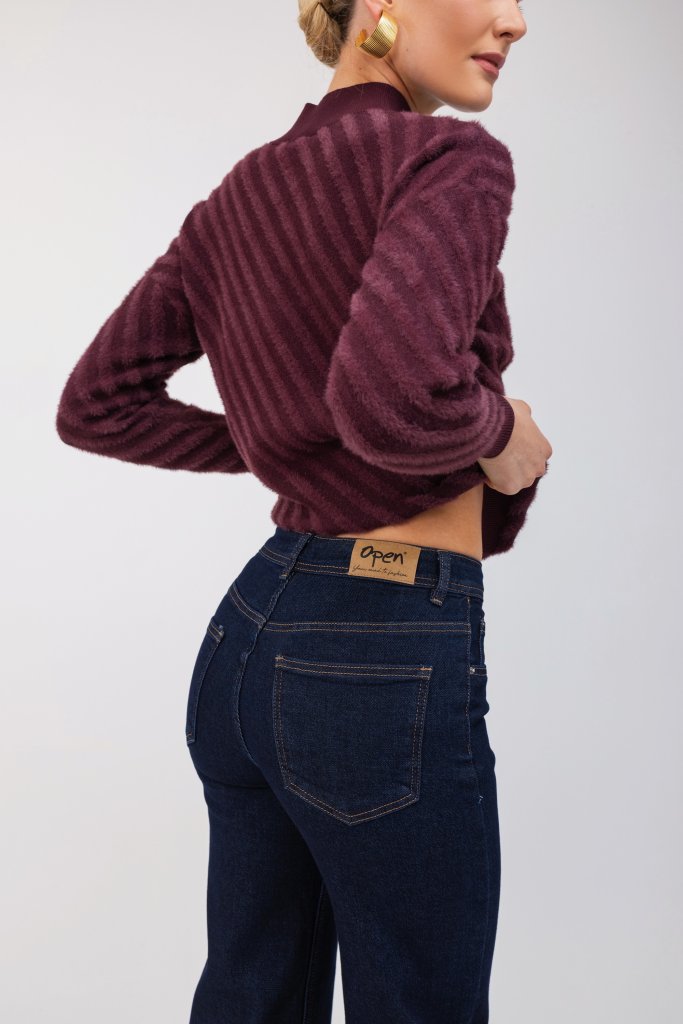 Open Fashion τζιν παντελόνι wide leg