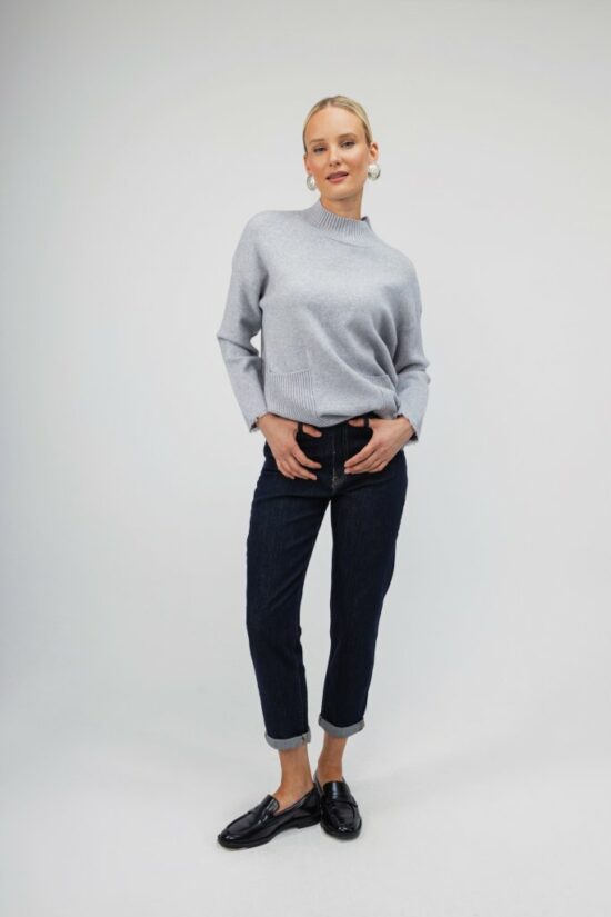 Open Fashion τζιν παντελόνι mum fit