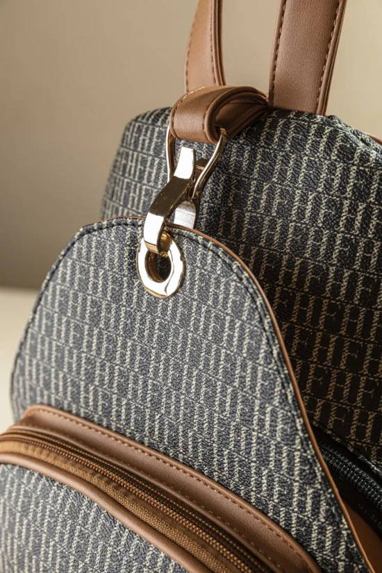 Fragola backpack με πολλές θήκες και casual logo