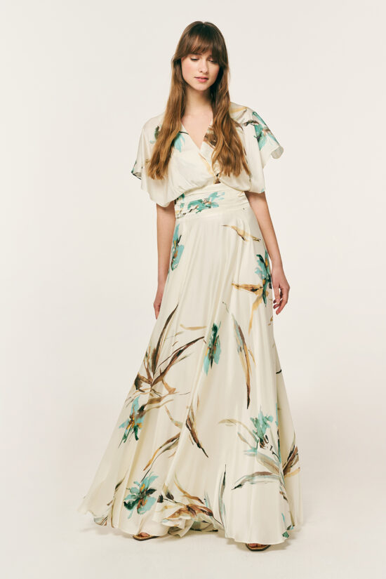 Forel φόρεμα βισκόζ maxi