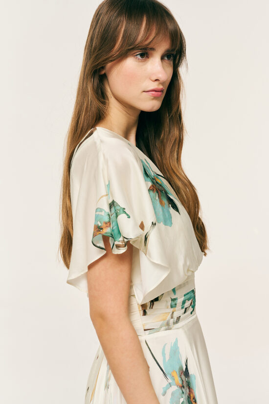 Forel φόρεμα βισκόζ maxi