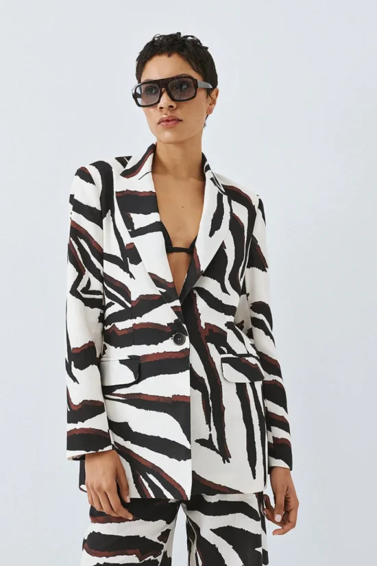 Access Fashion σακάκι εμπριμέ