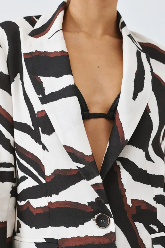 Access Fashion σακάκι εμπριμέ