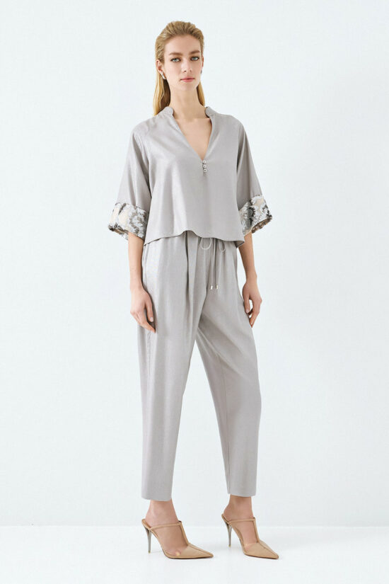 Access Fashion σετ με λεπτομέρειες παγιέτα