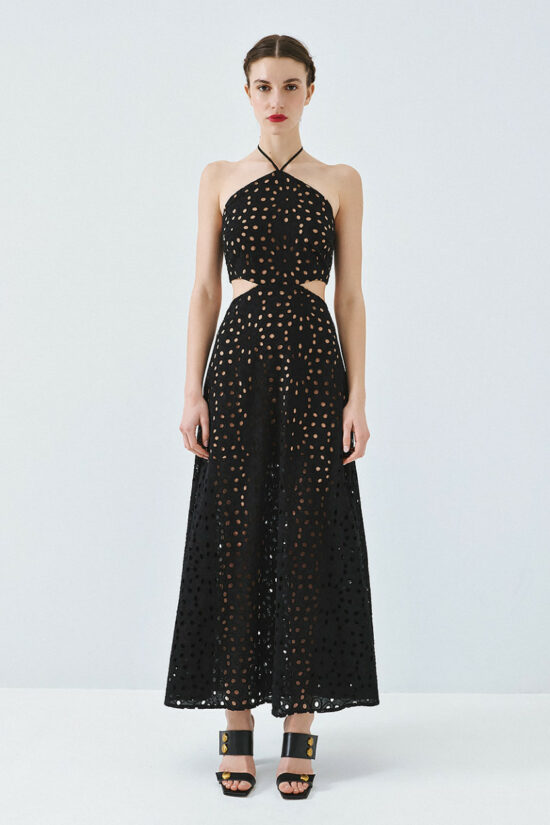 Access Fashion φόρεμα μπροντερί cut out