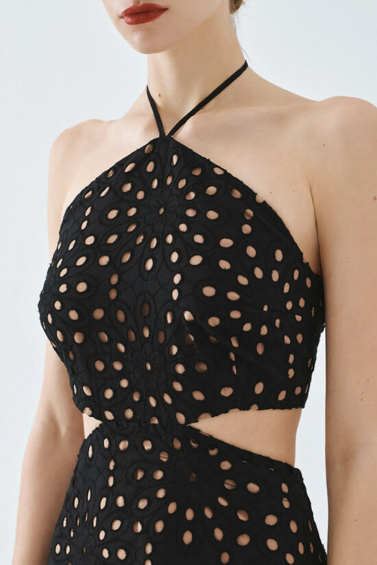 Access Fashion φόρεμα μπροντερί cut out