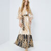 Access Fashion φόρεμα εμπριμέ με ζώνη