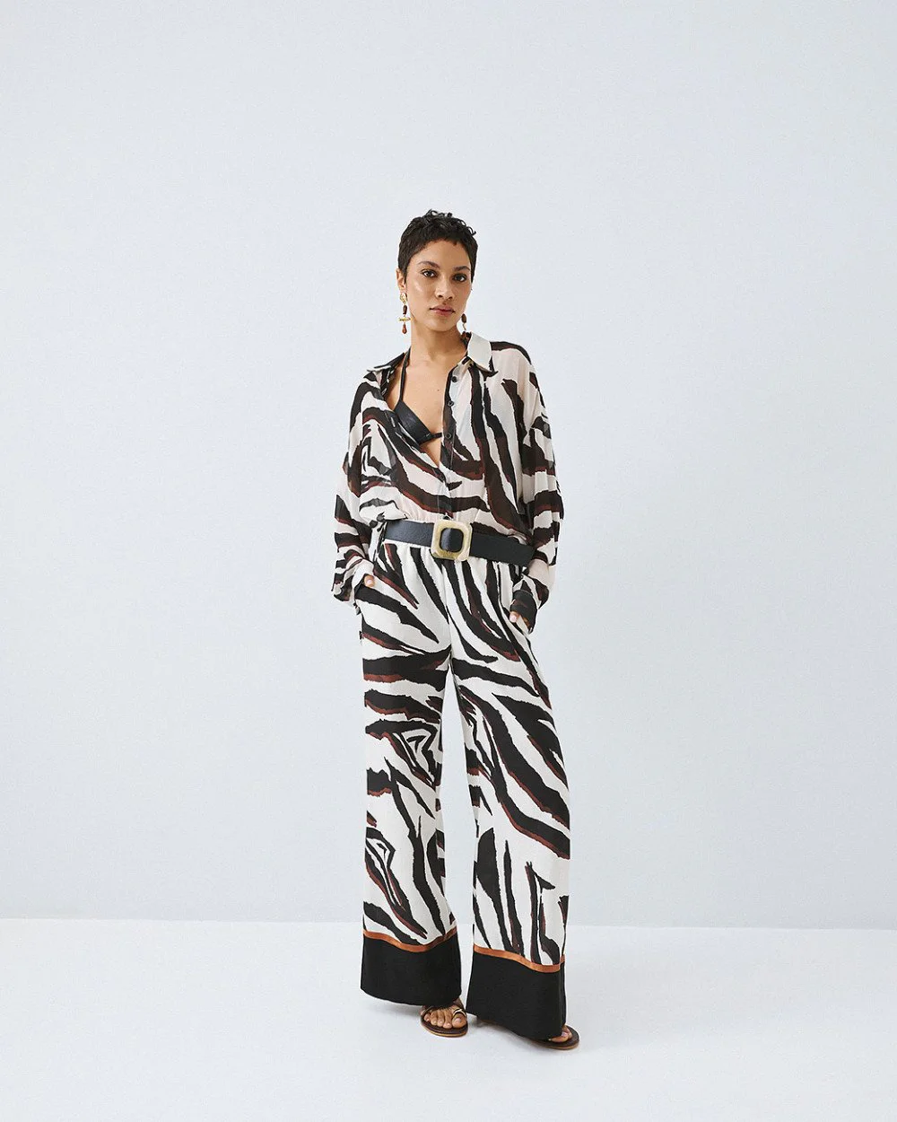 Access Fashion παντελόνα εμπριμέ με λάστιχο - Image 4