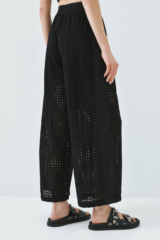 Alternative view of Access Fashion παντελόνι διάτρητο