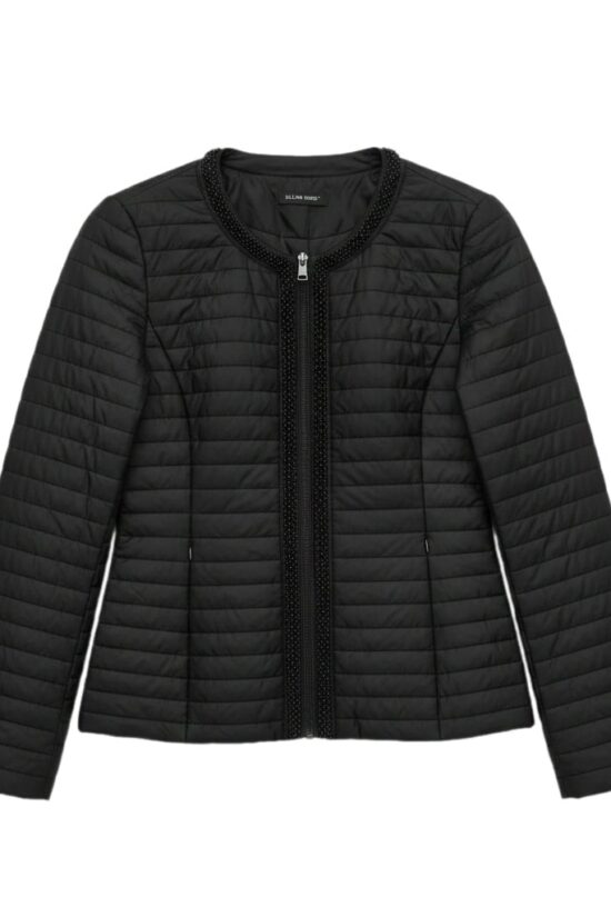 Μπουφάν καπιτονέ με λεπτομέρεια πέρλα