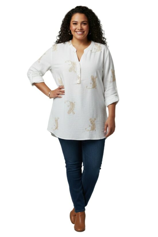 Open Fashion μπλούζα με κέντημα