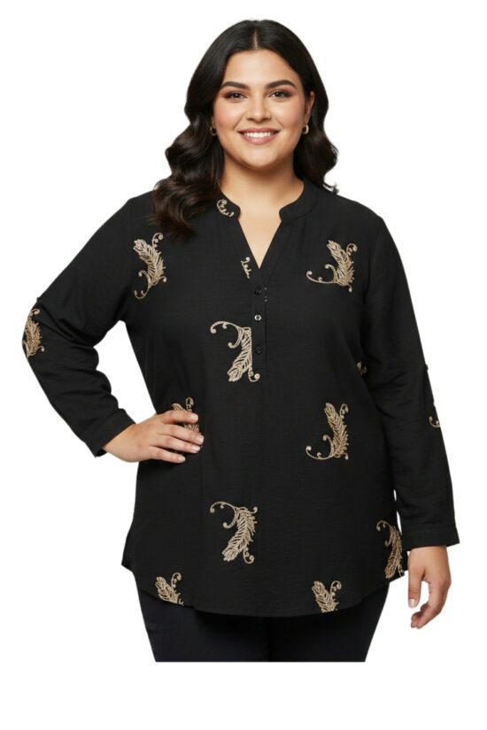 Open Fashion μπλούζα με κέντημα