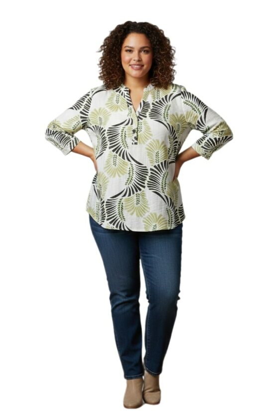 Open Fashion μπλούζα εμπριμέ