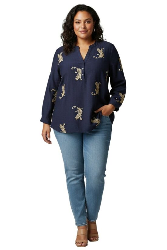 Open Fashion μπλούζα με κέντημα