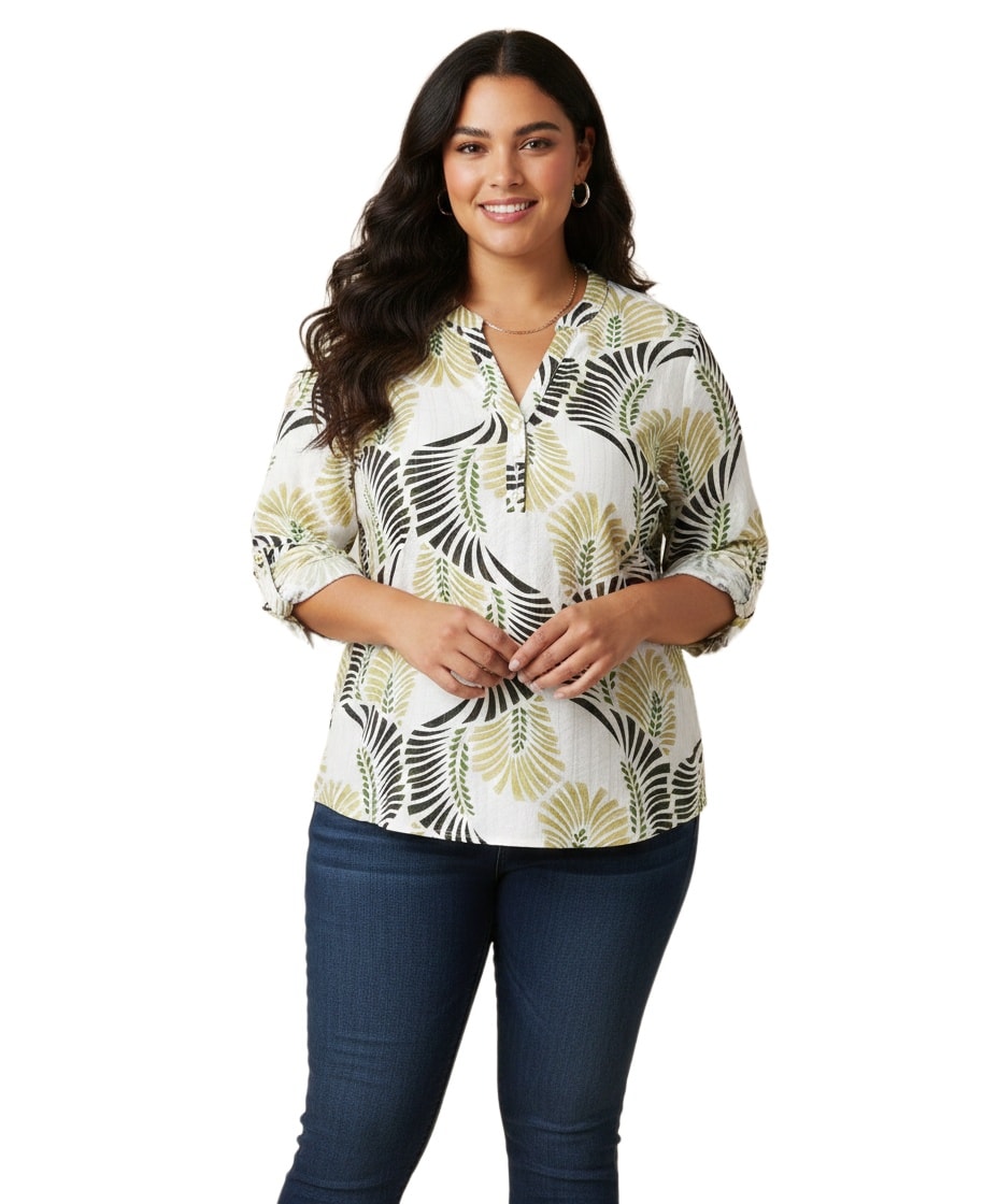 Open Fashion μπλούζα εμπριμέ