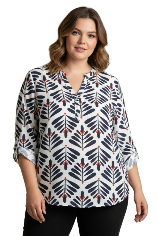 Open Fashion μπλούζα εμπριμέ