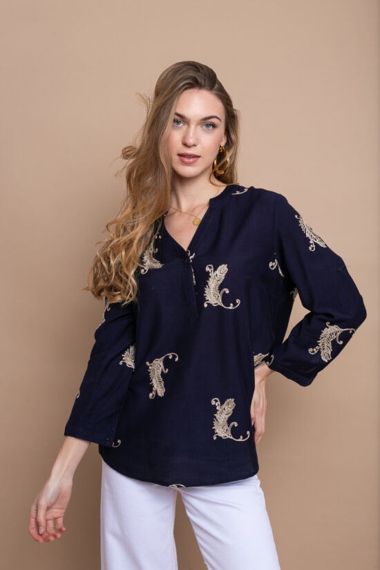 Open Fashion μπλούζα με κέντημα