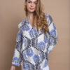 Open Fashion πουκαμίσα με tropical σχέδιο
