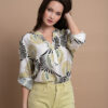 Open Fashion πουκαμίσα με tropical σχέδιο