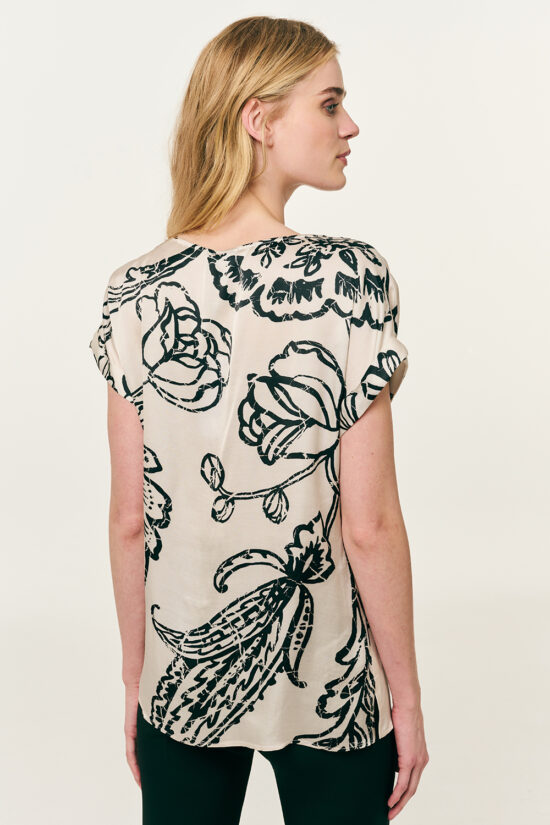 Forel μπλούζα εμπριμέ “V”